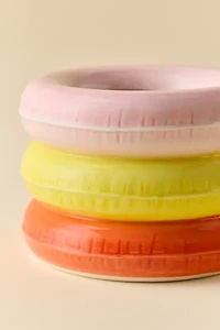 Inflated Pool Floatie Ceramic Planter