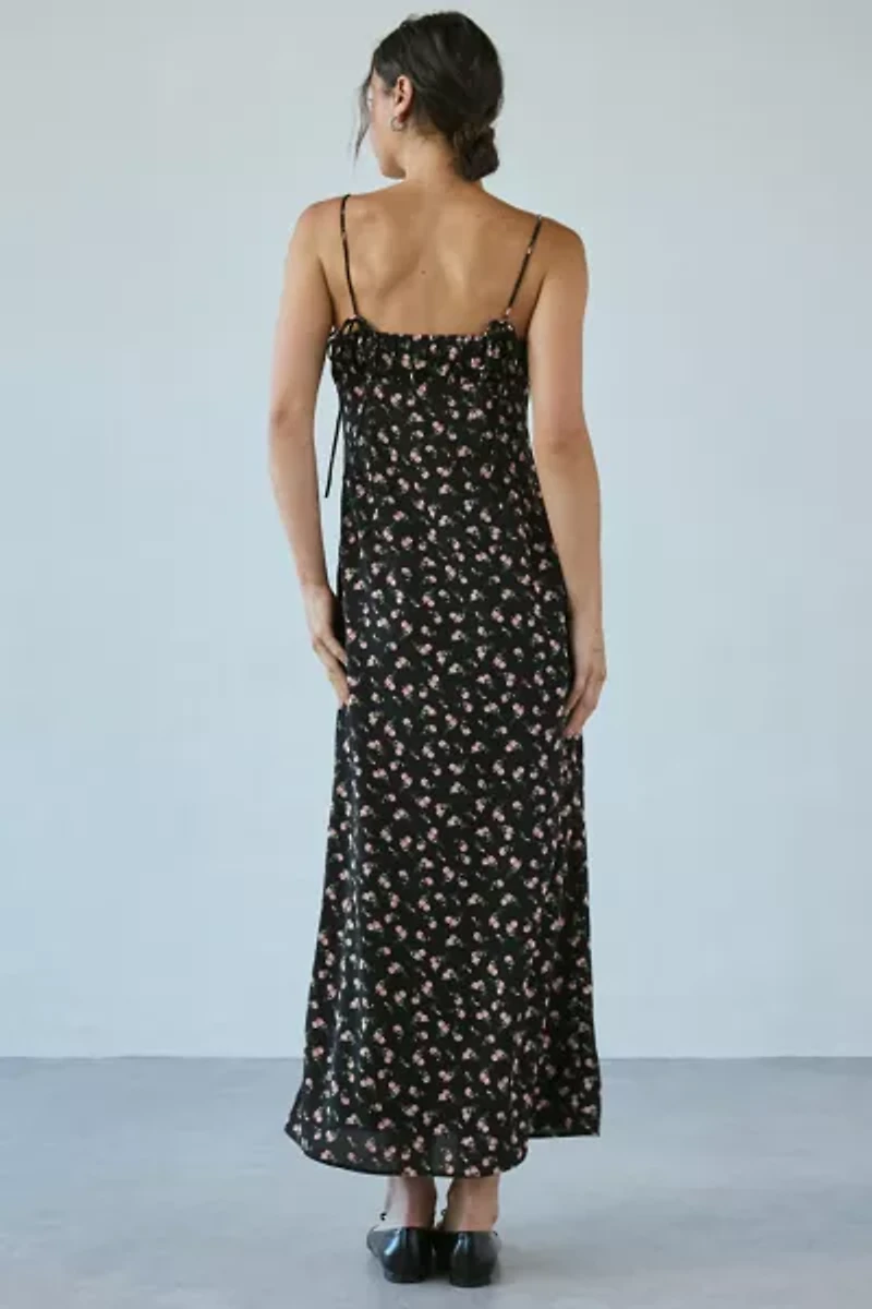 Kiss The Sky Stealing Beauty Floral Maxi Dress