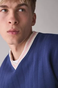 UO Marty Prep V-Neck Sweatshirt