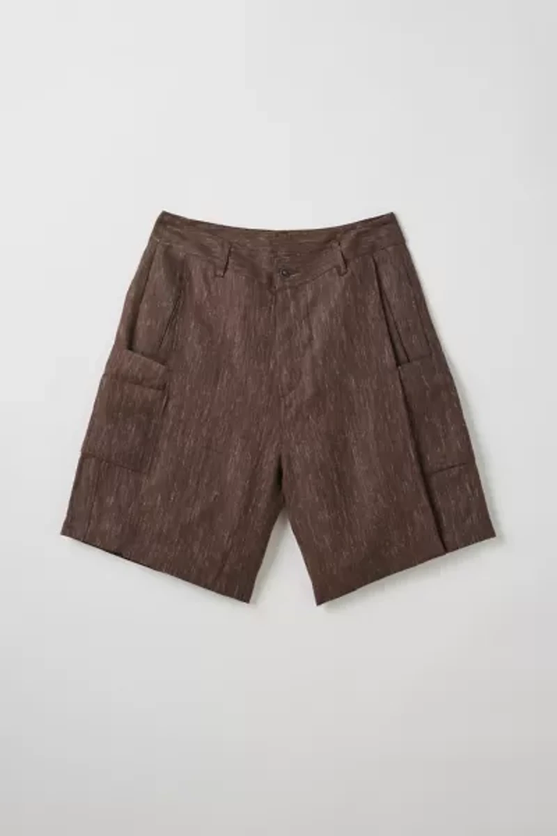 FRIED RICE Textured Linen Short