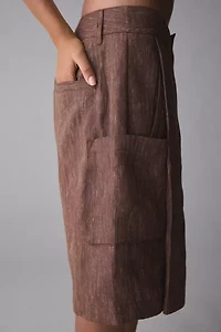 FRIED RICE Textured Linen Short