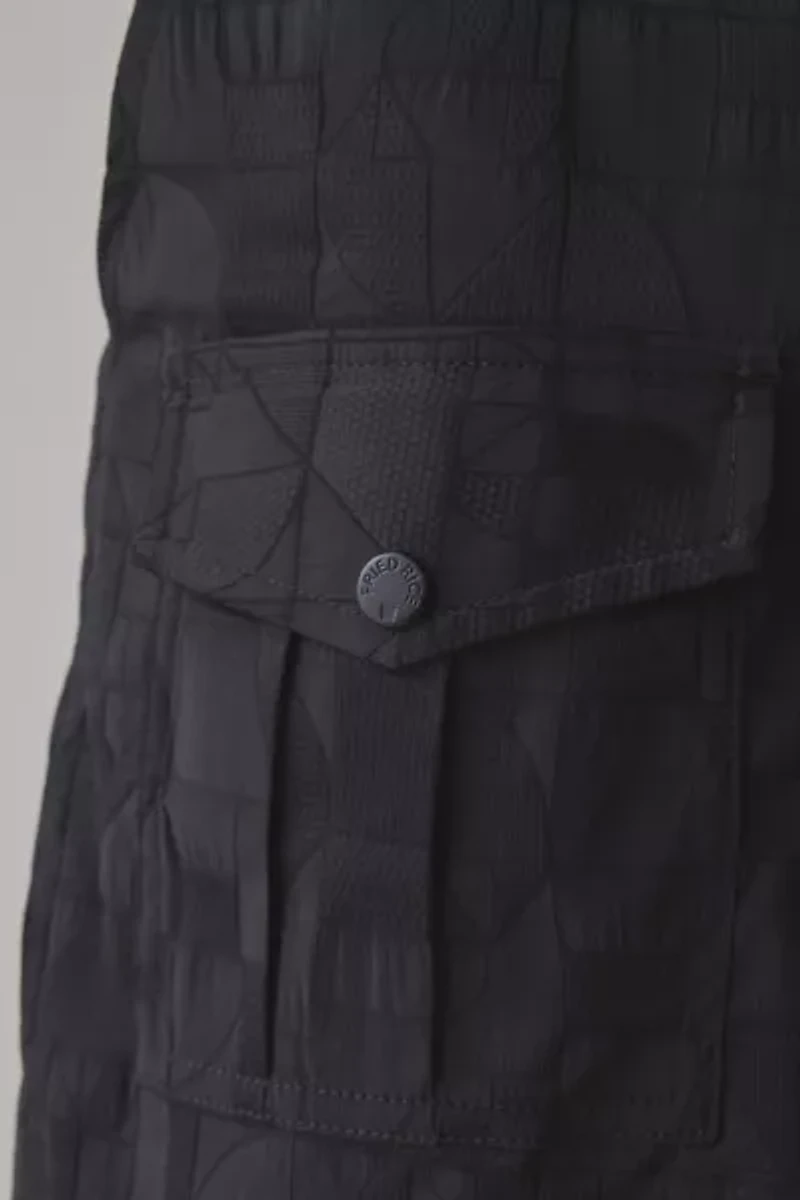 FRIED RICE Checkerboard Cargo Short