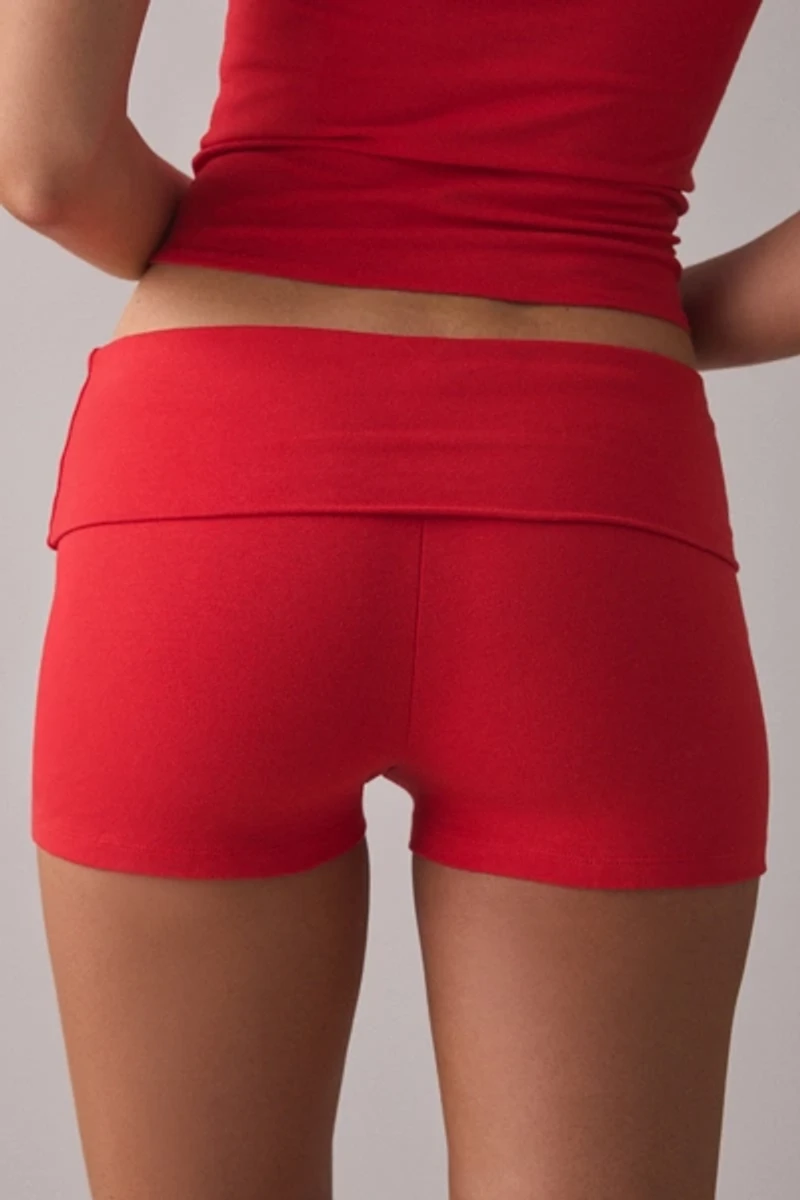 Out From Under Bec Goal Rush Foldover Shorts