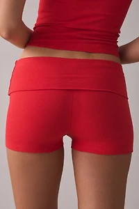 Out From Under Bec Goal Rush Foldover Shorts