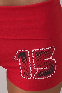 Out From Under Bec Goal Rush Foldover Shorts