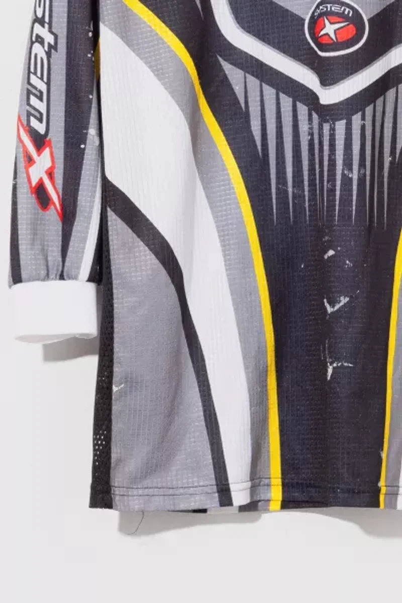 Vintage 1990s Distressed MSR System X Motocross Jersey