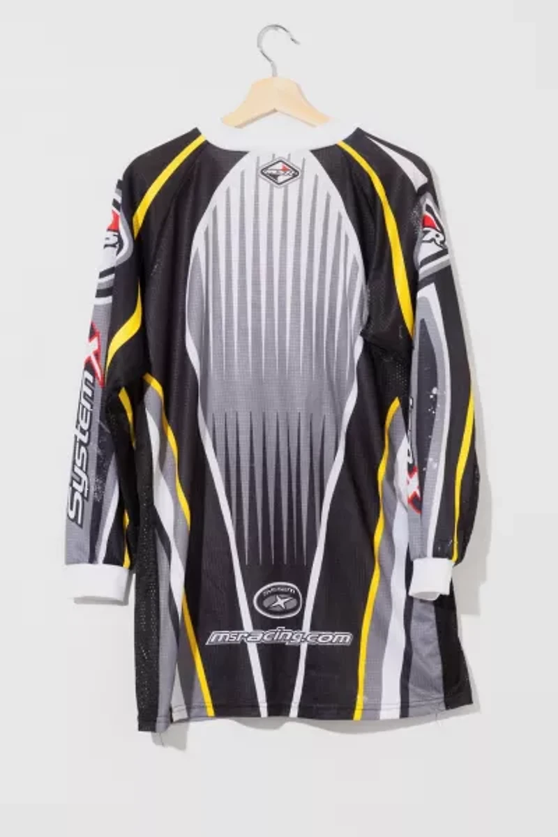 Vintage 1990s Distressed MSR System X Motocross Jersey