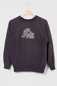 Vintage 1980s Distressed Fort Flagler Crewneck Sweatshirt