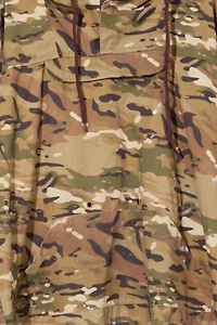 Vintage 1990s Distressed Camouflage Pull Over Anorak Jacket