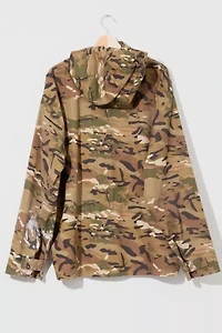 Vintage 1990s Distressed Camouflage Pull Over Anorak Jacket