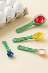 Citrus Ceramic Measuring Spoon Set