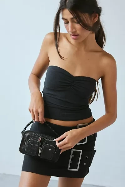 Núnoo Helena New Zealand Black Crossbody Bag