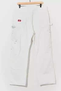 Vintage Y2K Dickies Distressed Paint Splatter Carpenter Pants