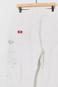 Vintage Y2K Dickies Distressed Paint Splatter Carpenter Pants