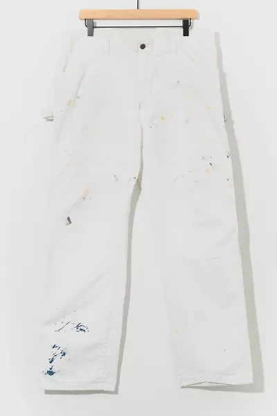 Vintage Y2K Dickies Distressed Paint Splatter Carpenter Pants