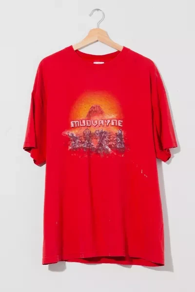 Vintage Y2K Distressed Mudvayne Graphic Band T-Shirt