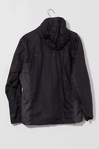 Vintage Y2K Kuhl Black Gray Windbreaker Jacket