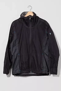 Vintage Y2K Kuhl Black Gray Windbreaker Jacket