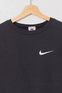 Vintage 1990s Distressed Nike Embroidered Crewneck Sweatshirt