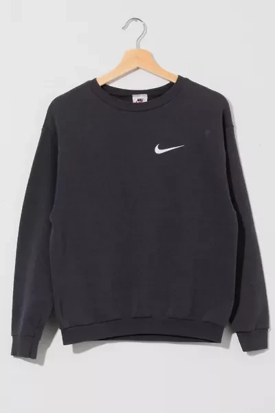 Vintage 1990s Distressed Nike Embroidered Crewneck Sweatshirt