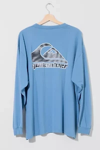 Vintage 1990s Distressed Quiksilver Long Sleeve Graphic T-Shirt