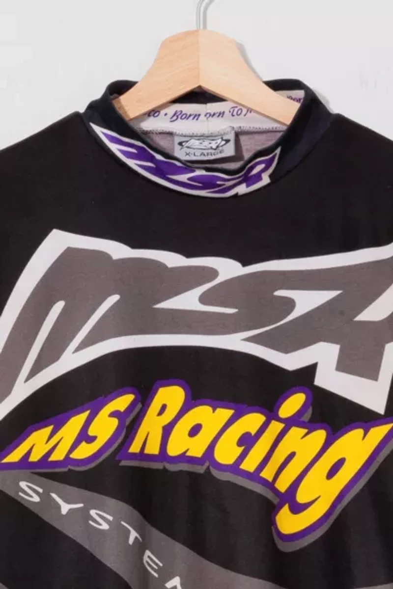 Vintage 1990s MSR Racing Printed Motocross Jersey