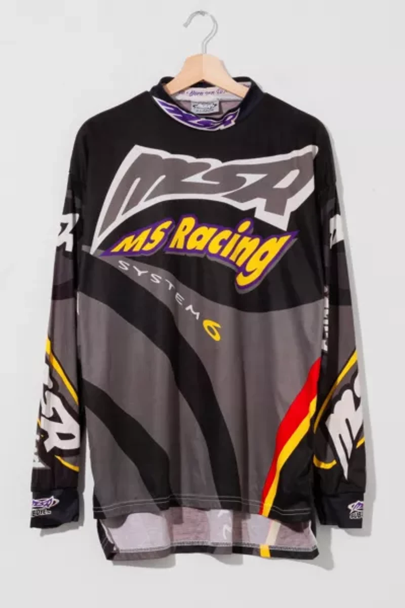 Vintage 1990s MSR Racing Printed Motocross Jersey