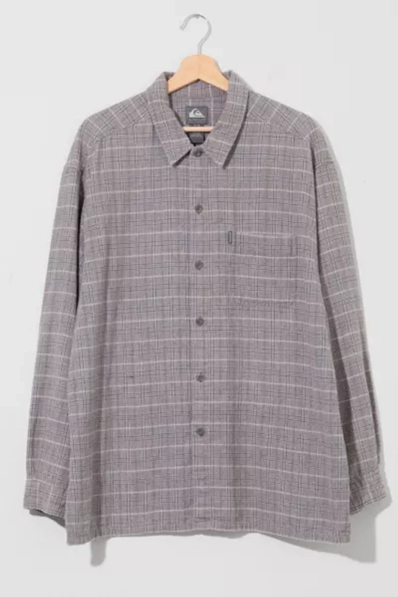 Vintage 1990s Quiksilver Button Up Long Sleeve Shirt