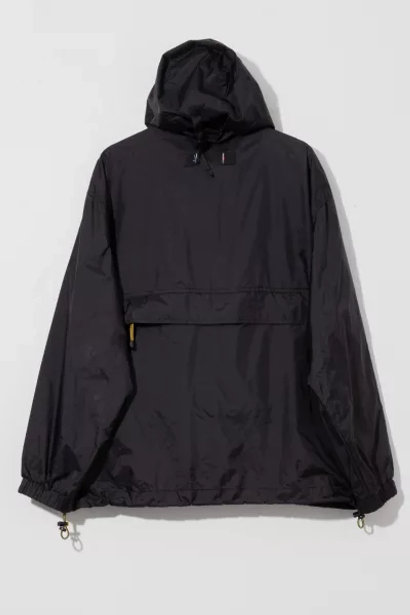 Vintage 1990s Tommy Hilfiger Black Windbreaker Jacket