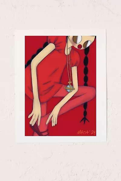 Mada LuckyGRL Art Print