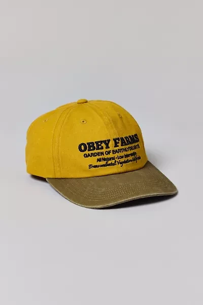 OBEY Farms Pigment Dye Hat