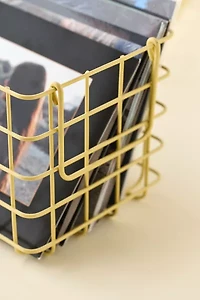 Mustard Made Iron Wire Basket - Set Of 3