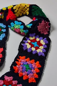 THE SERIES X ReMADE By UO Granny Square Scarf