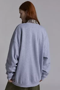 THE SERIES X ReMADE By UO Exclusive Star Patchwork Fleece Pullover
