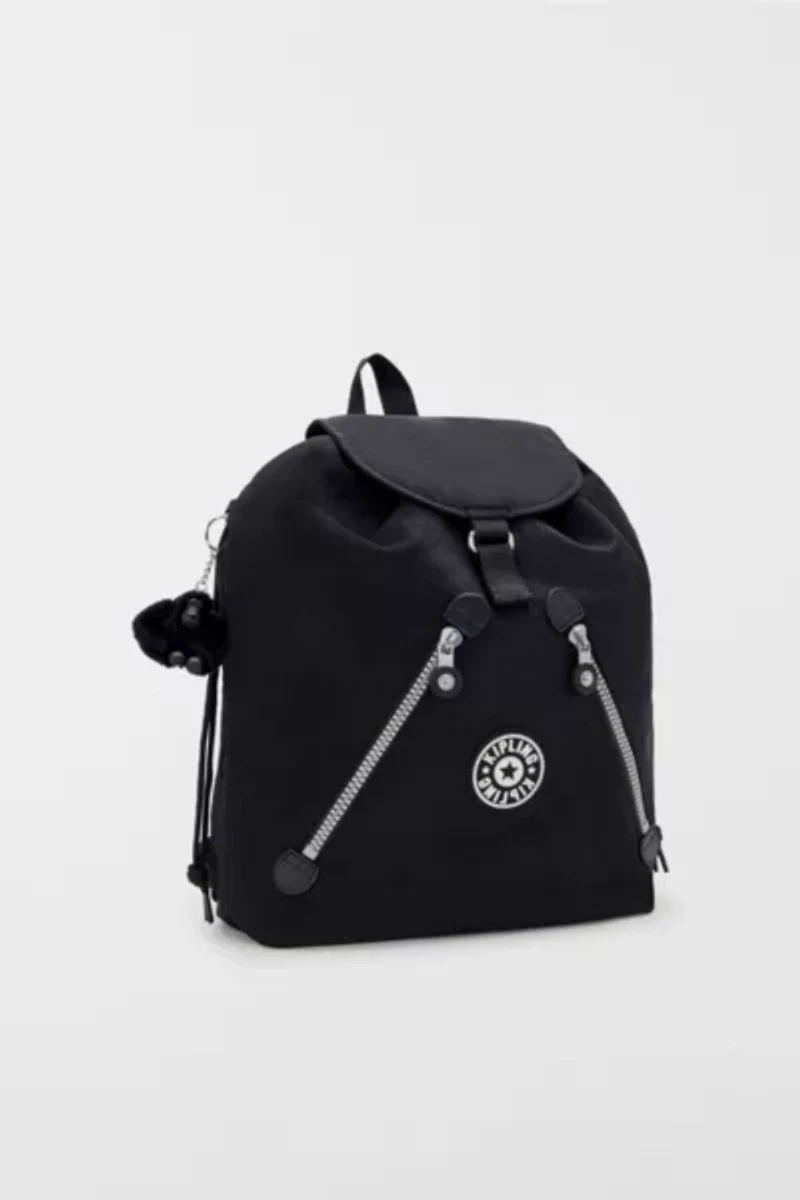 Kipling New Fundamental Heritage Nylon Large Backpack