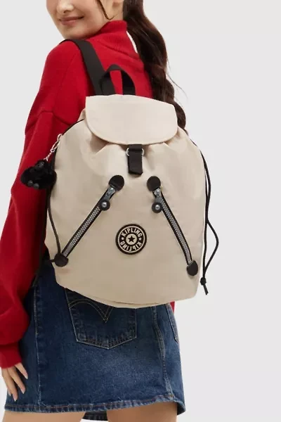 Kipling New Fundamental Heritage Nylon Large Backpack