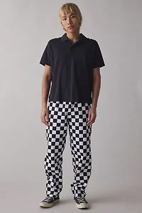 Cookman X Fatburger Checkerboard Cotton Chef Pant