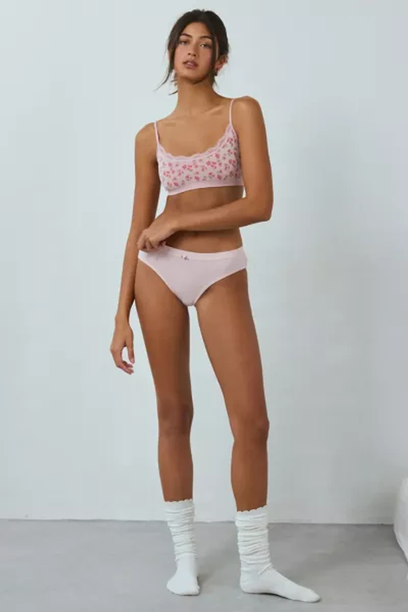 Out From Under Layla Seamless Lace Trim Bralette