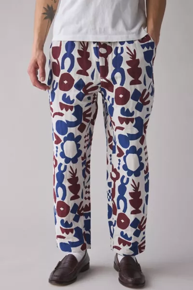Wax London Kurt Spin Pattern Jacquard Pant