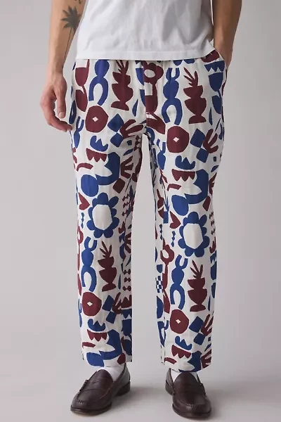 Wax London Kurt Spin Pattern Jacquard Pant