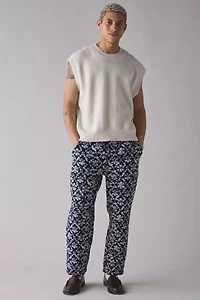 Wax London Kurt Floral Jacquard Pant