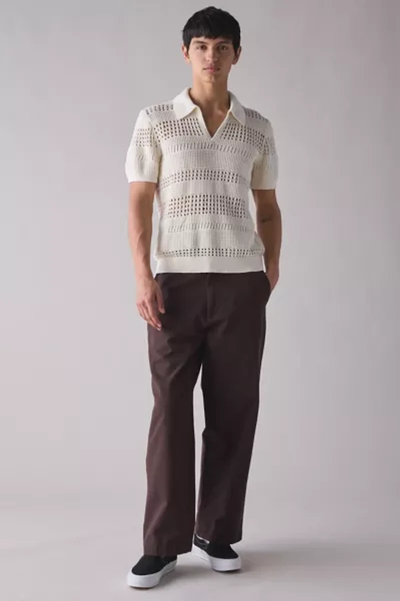 Wax London Siena Knit Polo Shirt