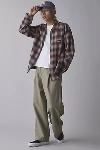 Stan Ray Zip Plaid Flannel Shirt
