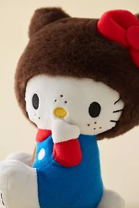 Sanrio Hello Kitty X Monchhichi Overalls Plushie