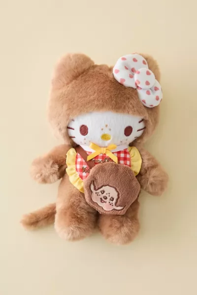 Sanrio Hello Kitty X Monchhichi Plushie
