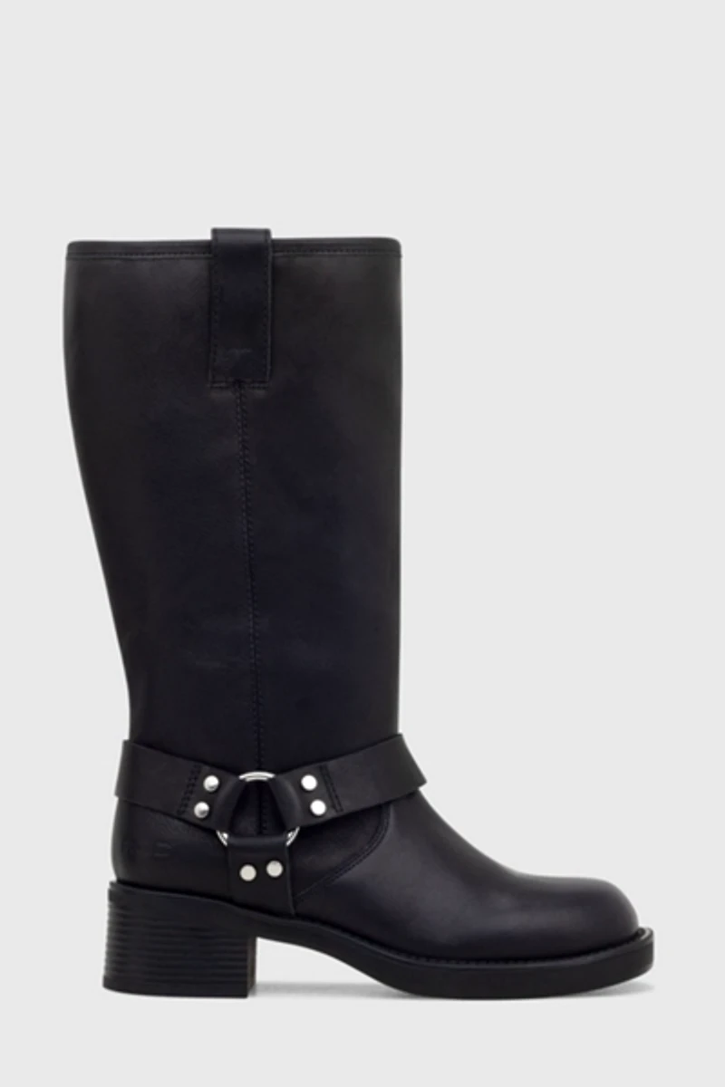 ROC Racer Leather Moto Boot