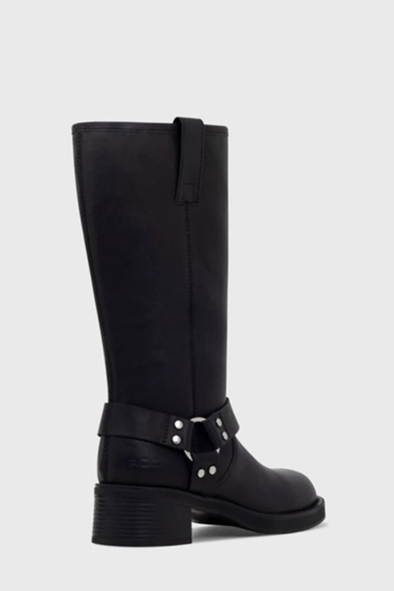 ROC Racer Leather Moto Boot