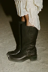 ROC Racer Leather Moto Boot