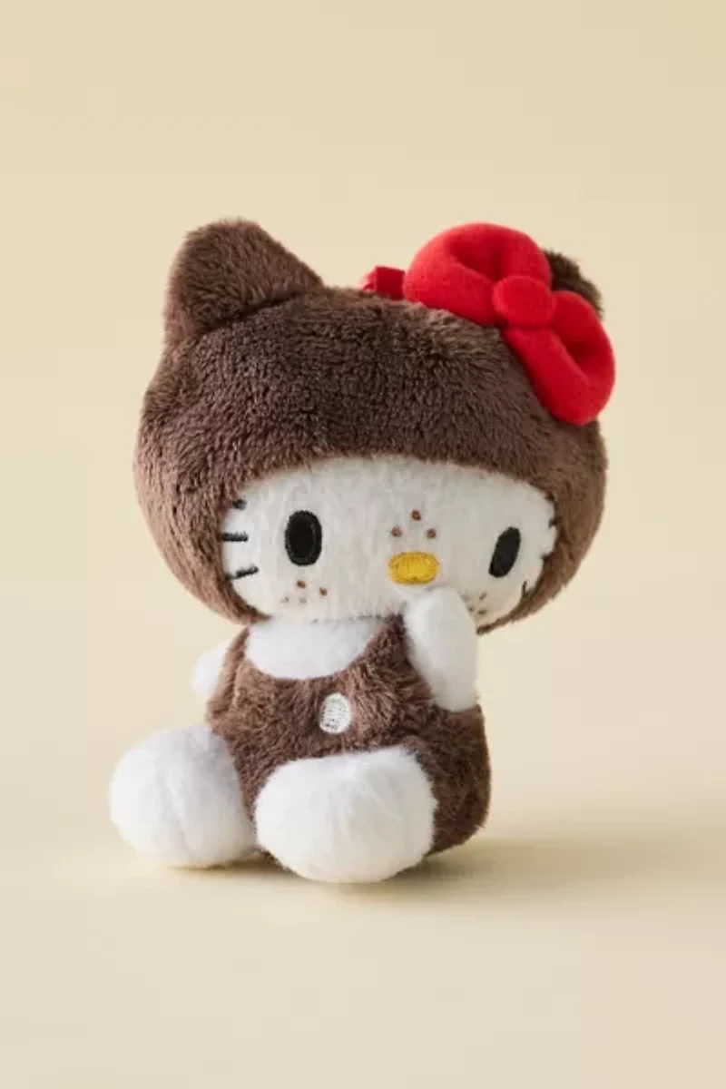 Sanrio Hello Kitty X Monchhichi Plushie Keychain
