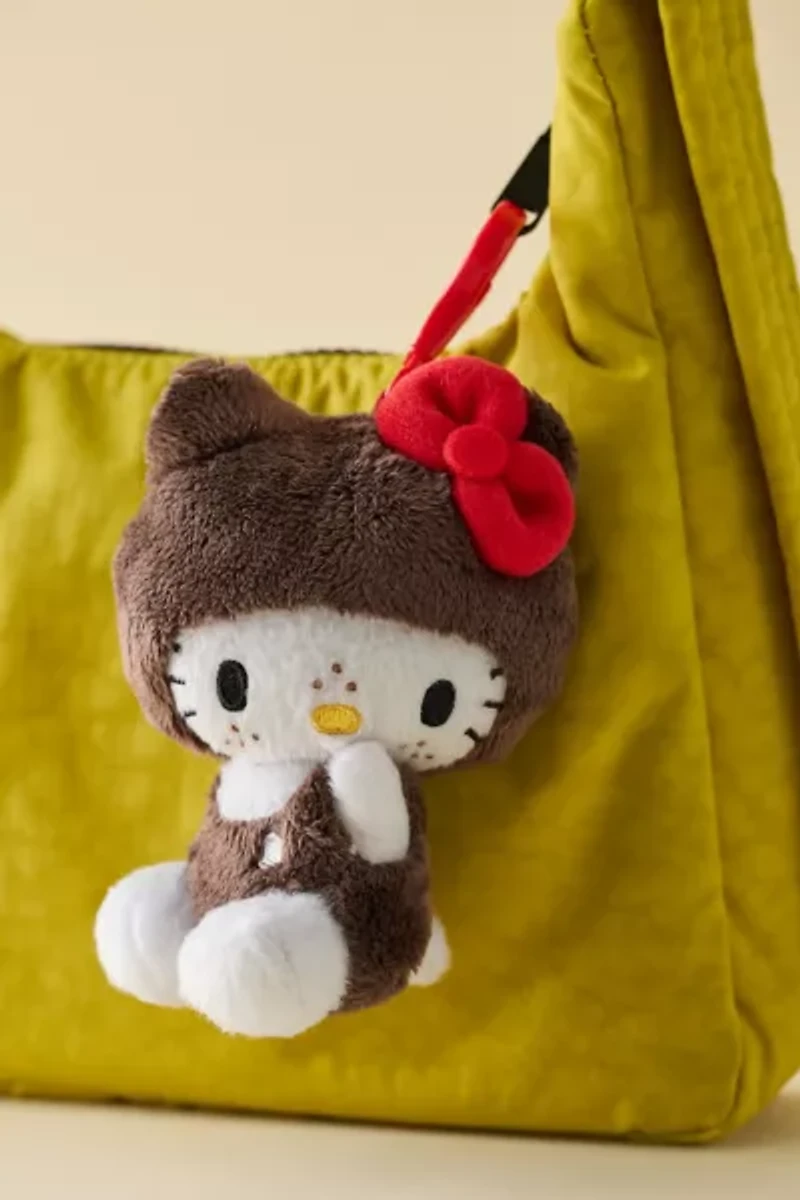 Sanrio Hello Kitty X Monchhichi Plushie Keychain